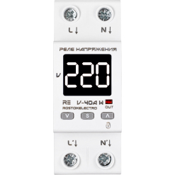 Alternative view of Реле напряжения RE V-40A W