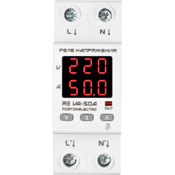Alternative view of Реле напряжения RE VA-50A