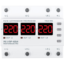 Alternative view of Реле напряжения RE V3F-63A