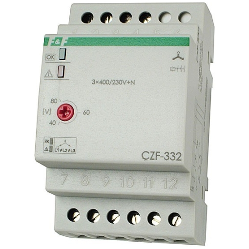 Реле контроля фаз CZF-332