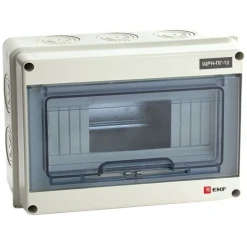 Щит распределительный навесной ЩРН-ПГ-12 IP65 (198х254х106) EKF PROxima