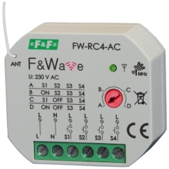 Передатчик 4-х клавишный дистанционного управления FW-RC4AC